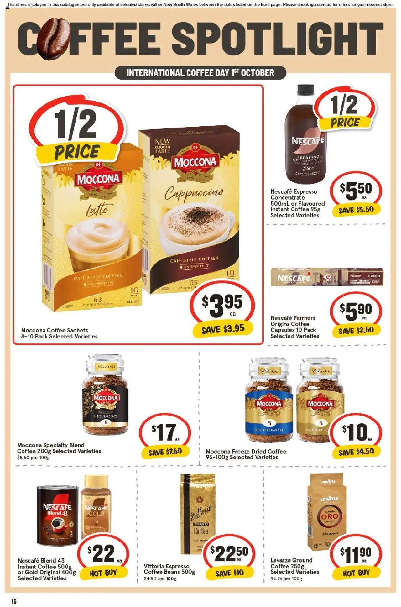 IGA catalogue - valid from 01.10.2025 | Page: 15 | Products: Crackers, Chocolate, Honey, Cream