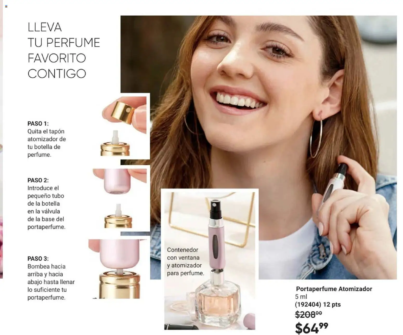 Nuevas ofertas de AVON válidas en toda la República Mexicana desde el 30.01.2026. ¡Encuentra las mejores ofertas en AVON Casa & Estilo 3 2026! | Página: 129 | Productos: Válvula, Contenedor, Botella, Perfume