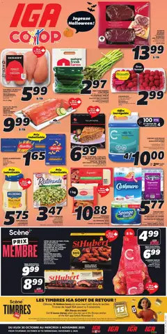 Preview of IGA weekly flyer / circulaire from shop IGA valid from 30.10.2025