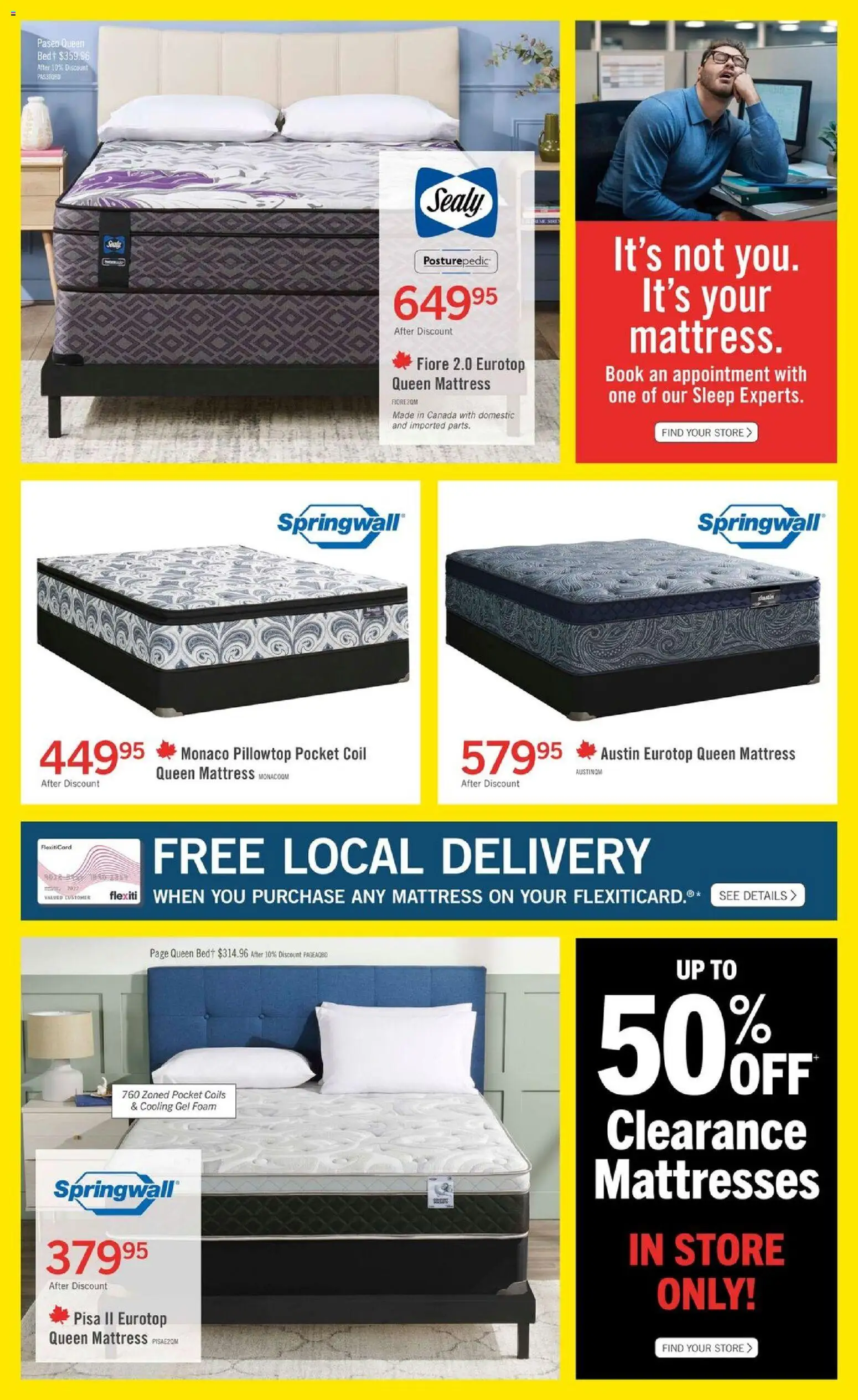 The Brick flyer valid from 13.01.2026 | Page: 5 | Products: Bed, Mattress