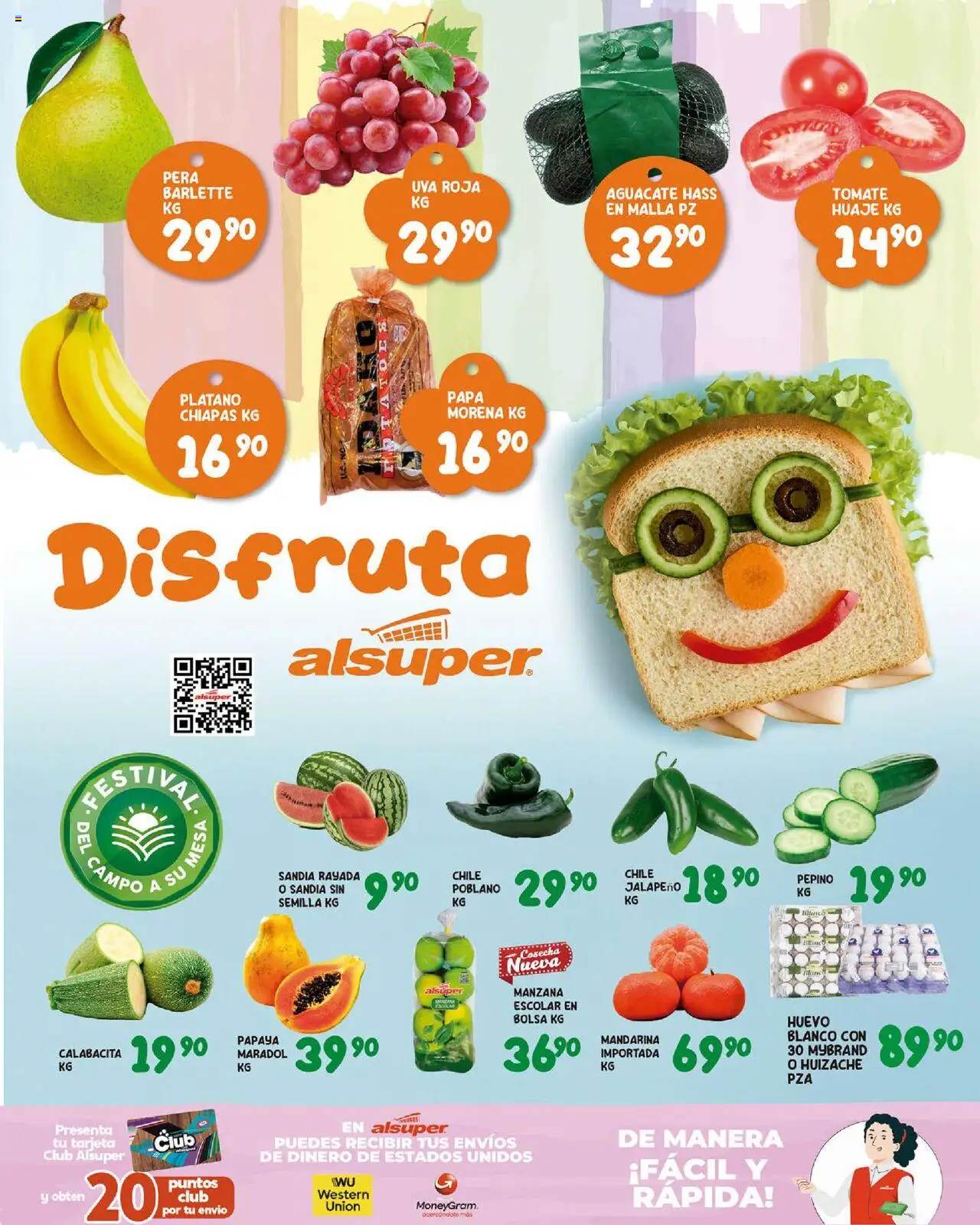 Nuevas ofertas de Alsuper válidas en toda la República Mexicana desde el 19.08.2025. ¡Encuentra las mejores ofertas en Alsuper - Folleto - Saltillo! | Página: 8 | Productos: Plátano, Pera, Bolsa, Manzana