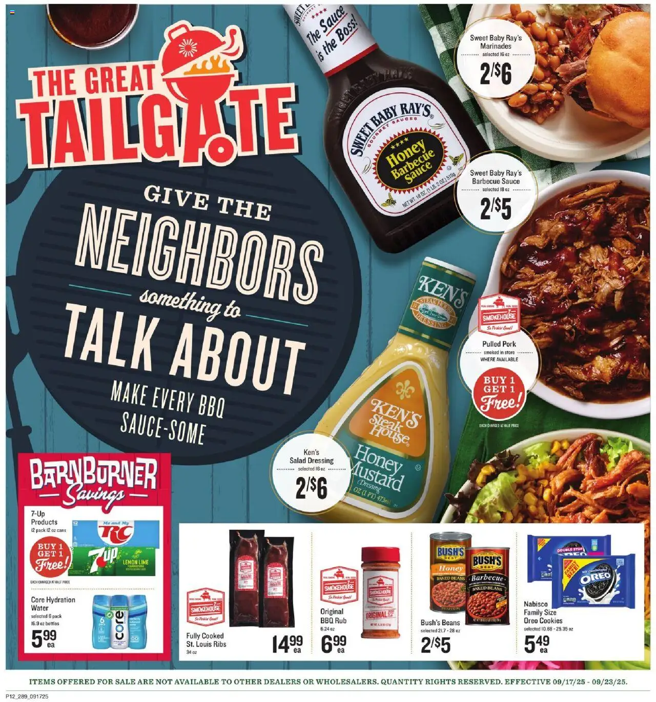 Lowes Foods Weekly Ad - valid from 17.09.2025 | Page: 17 | Products: Cookies, Water, Sauce, Lime