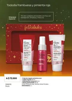 Natura - Catálogo C16/2025 -  Vista previa de la revista de la tienda Natura valido desde el 13.11.2025 | Página: 33 | Productos: Pimienta, Crema, Body, Jabón líquido