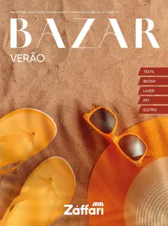Zaffari - Ofertas Bazar Verão - Pré-Visualização do folheto da loja Zaffari, válido de 08.01.2026