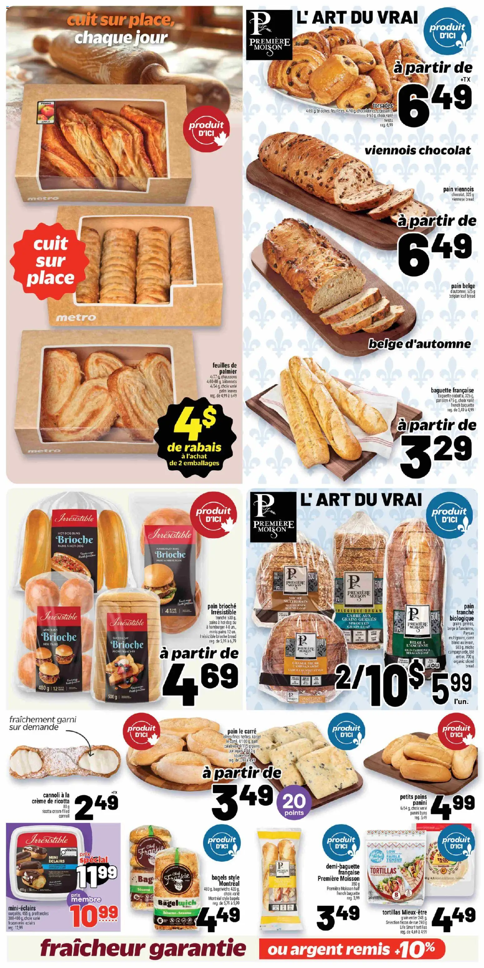 Metro flyer valid from 15.01.2026 | Page: 12 | Products: Bag, Bread, Chocolate