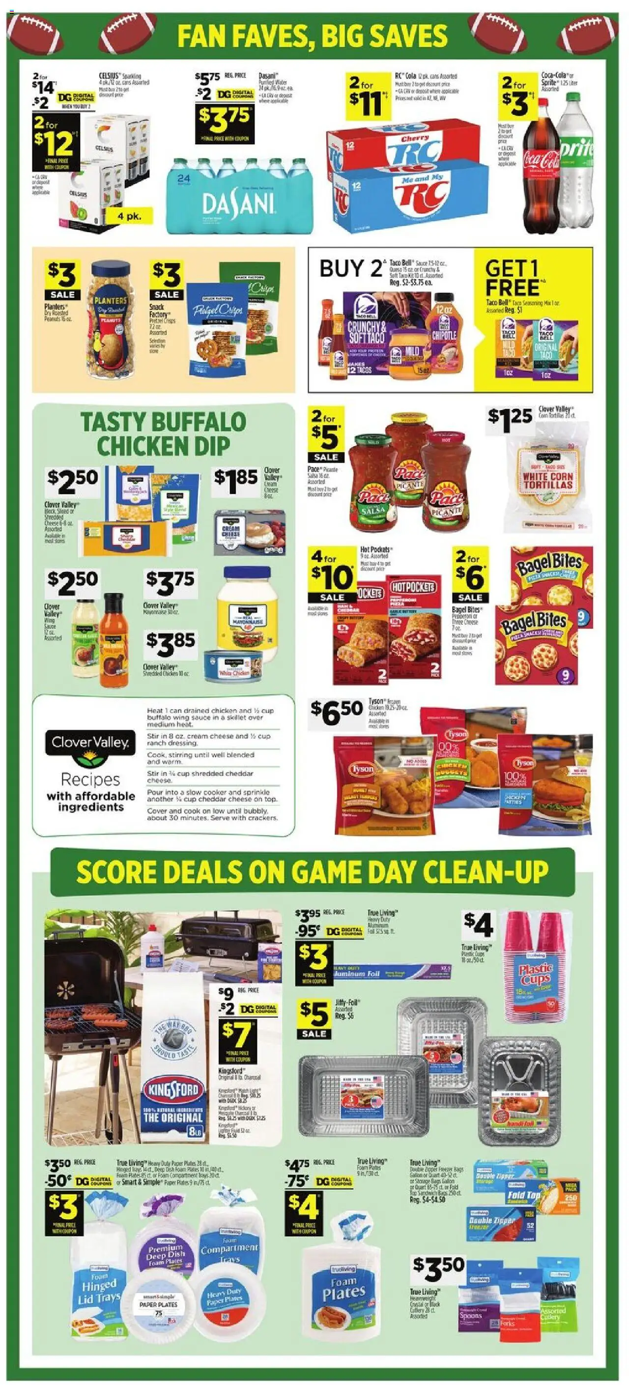 Dollar General Weekly Ad - valid from 21.09.2025 | Page: 3 | Products: Corn, Mayonnaise, Sauce, Game