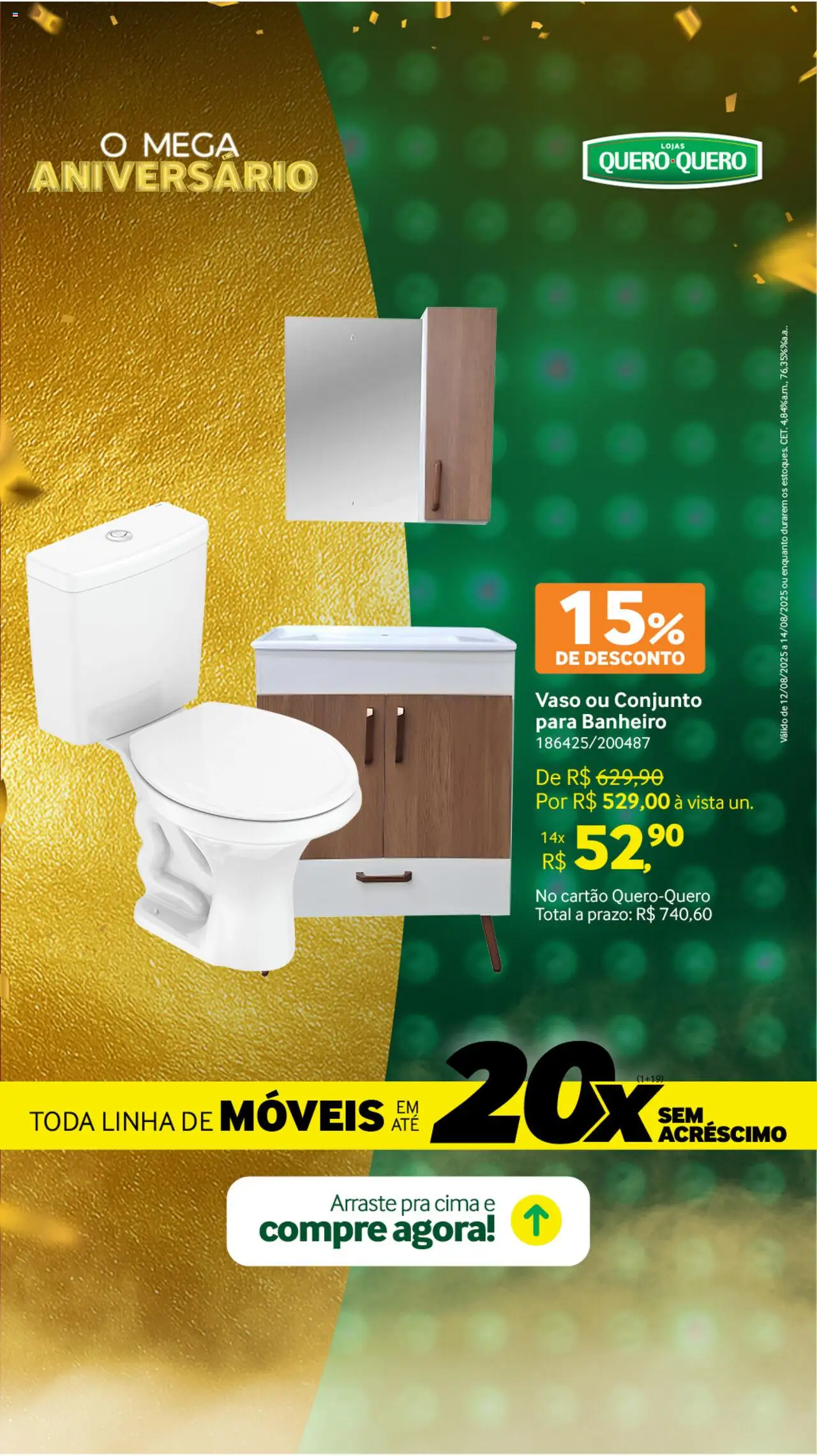 Lojas Quero-Quero Folheto - válido de 12.08.2025 | Página: 6 | Produtos: Vaso