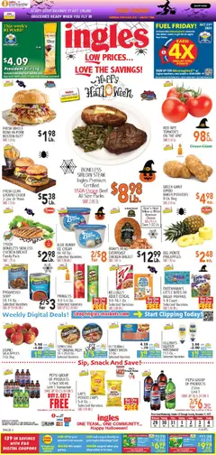 Preview of Ingles weekly ads valid from 29.10.2025