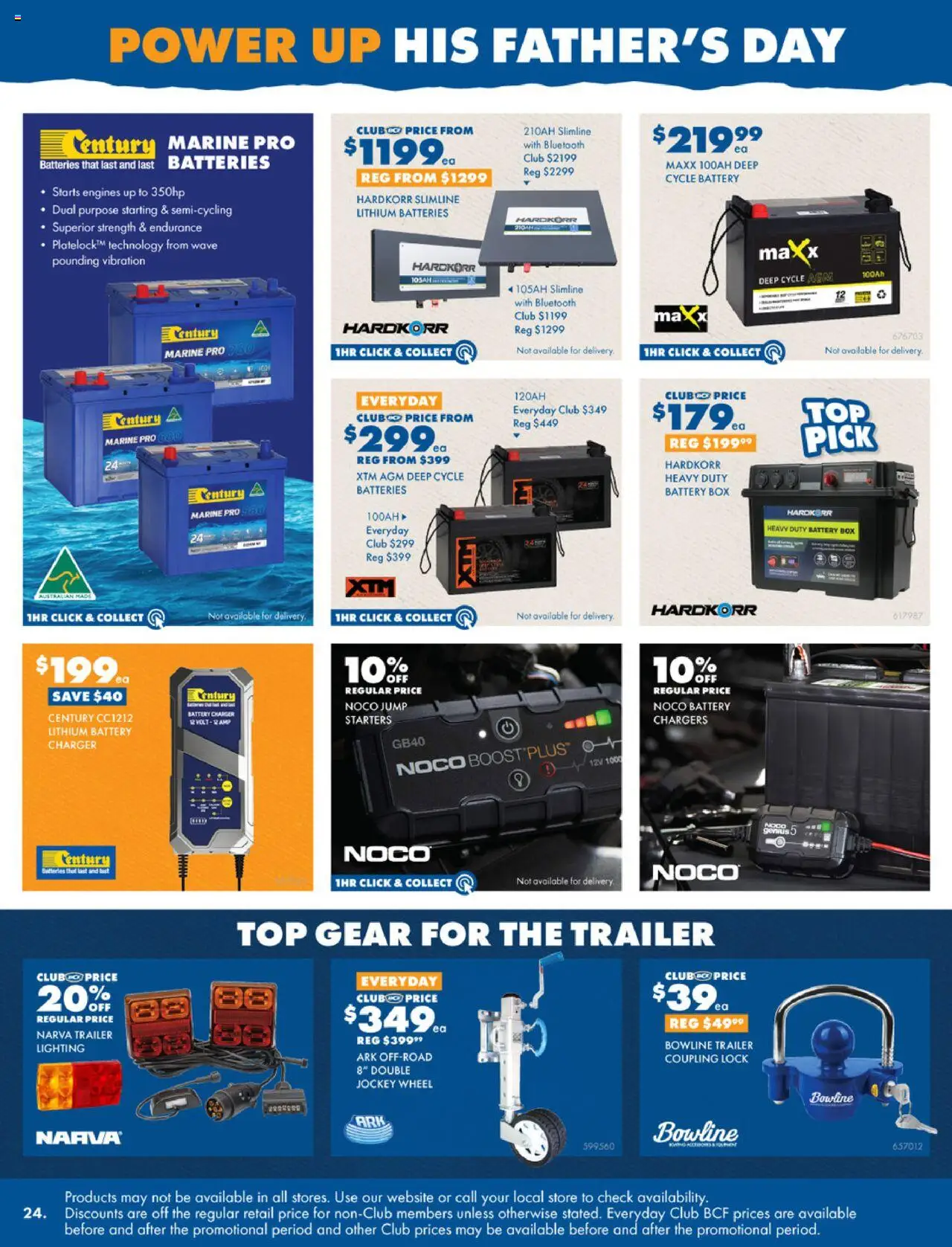 BCF catalogue - valid from 18.08.2025 | Page: 24 | Products: Box, Battery, Charger, Batteries