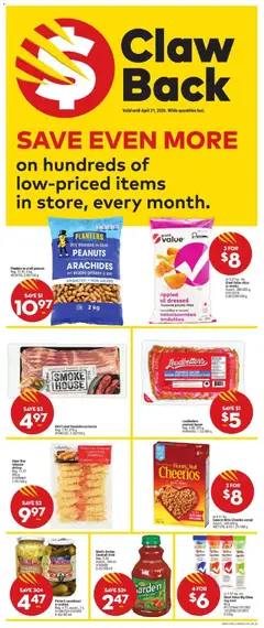 Preview of Planters in-shell peanuts, Dry Roasted In-Shell PEANUTS, 2 kg from shop Giant Tiger valid from 08.04.2026 | Page: 8