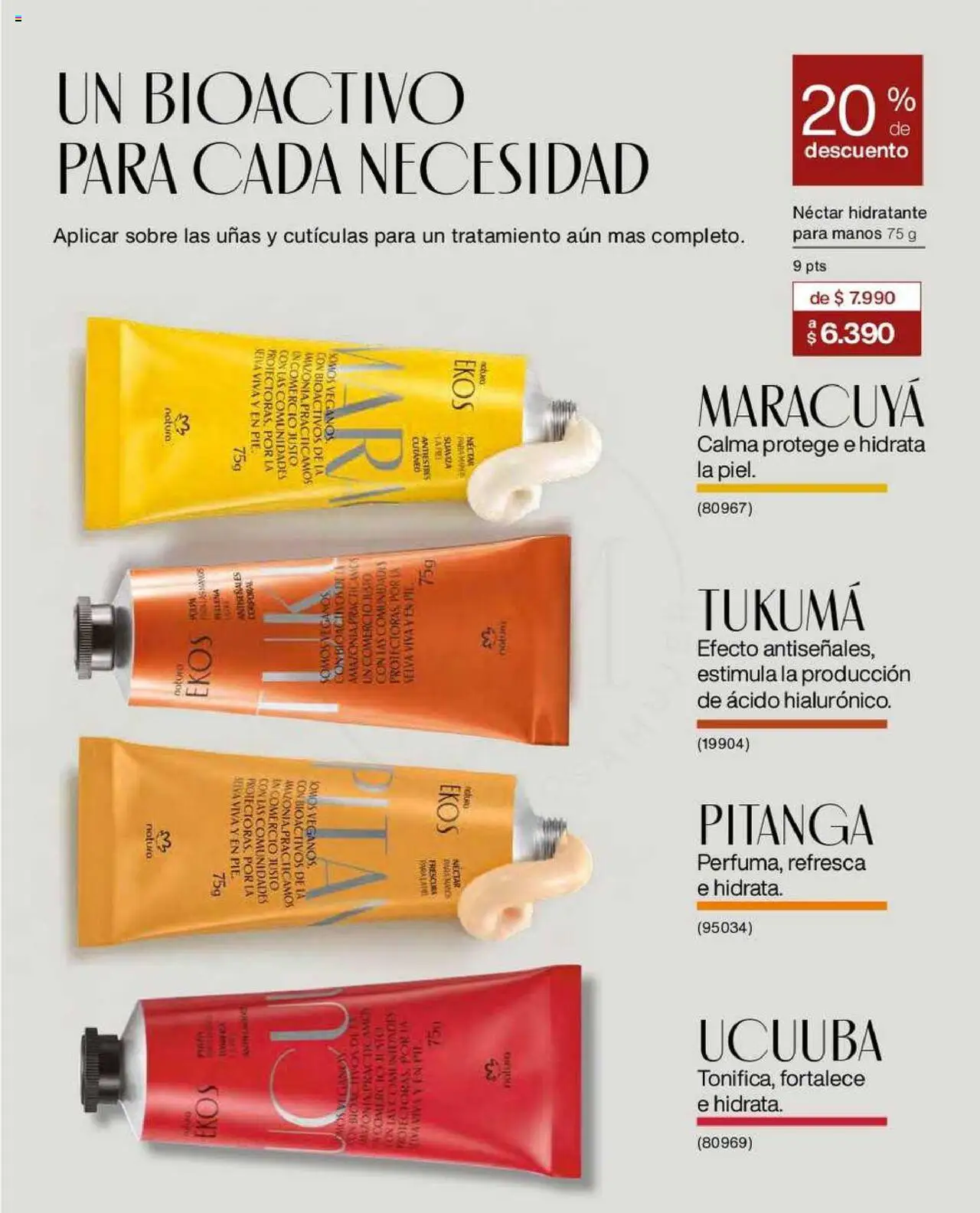 Natura catálogo │ válido desde el 22.07.2025 | Página: 92 | Productos: Sobre