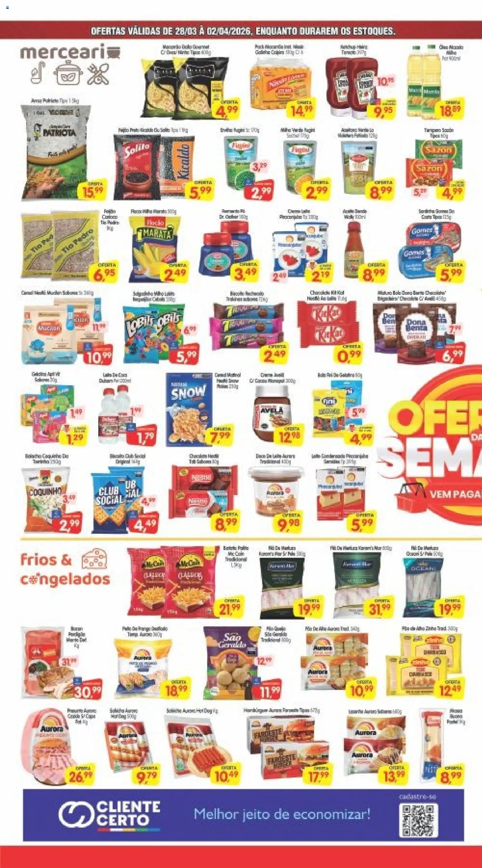 Cercadão Folheto - válido de 28.03.2026 | Página: 2 | Produtos: Avelã