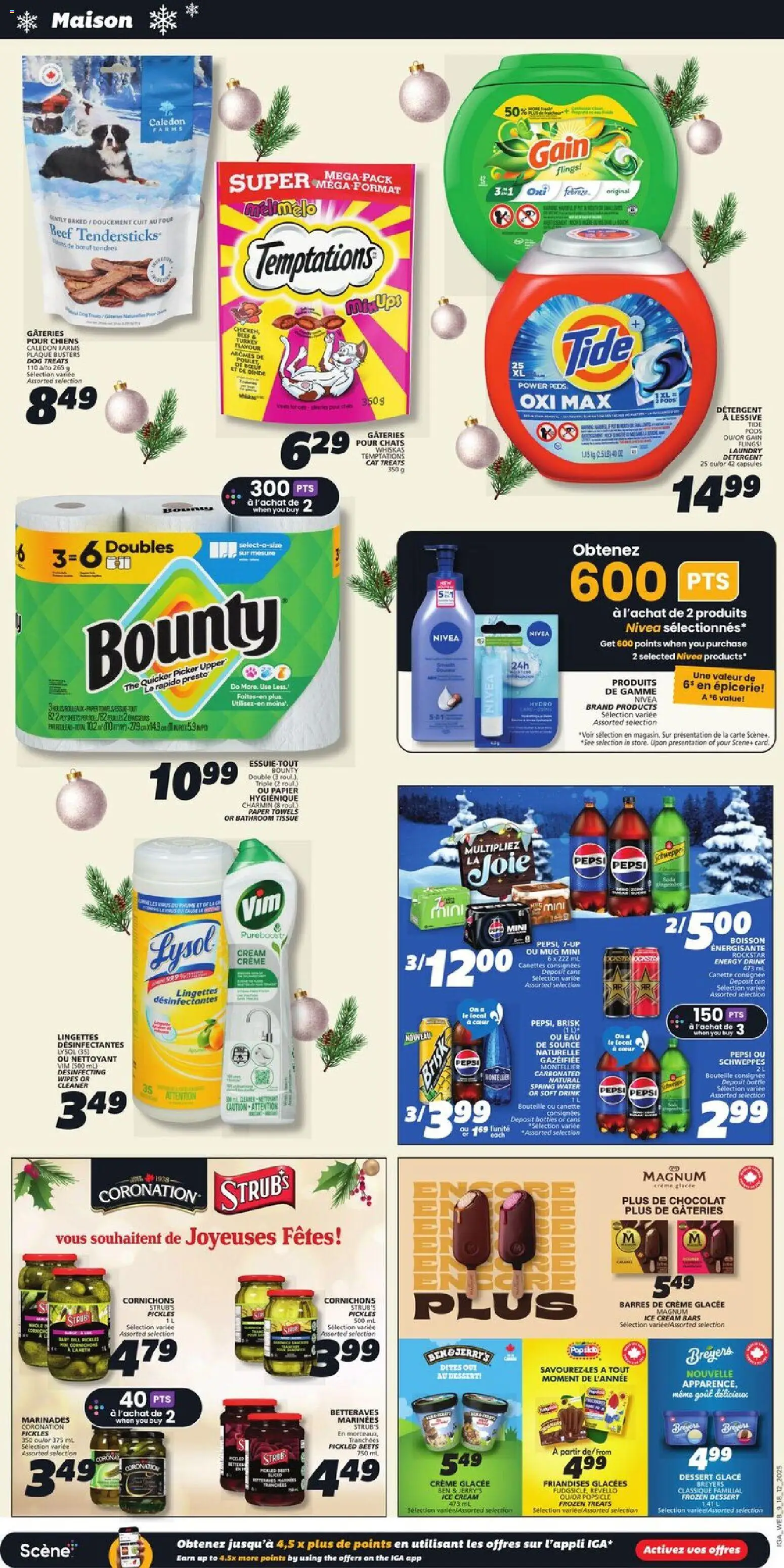 IGA flyer valid from 18.12.2025 | Page: 13 | Products: Beef, Cream, Turkey, Detergent