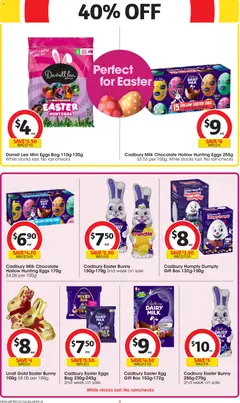 Preview of Coles catalogue  - valid from 01.04.2026 | Page: 4 | Products: Box, Dairy, Eggs, Chocolate