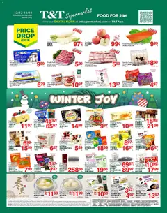 Preview of T&T Supermarket weekly flyer / circulaire from shop T&T Supermarket valid from 12.12.2025