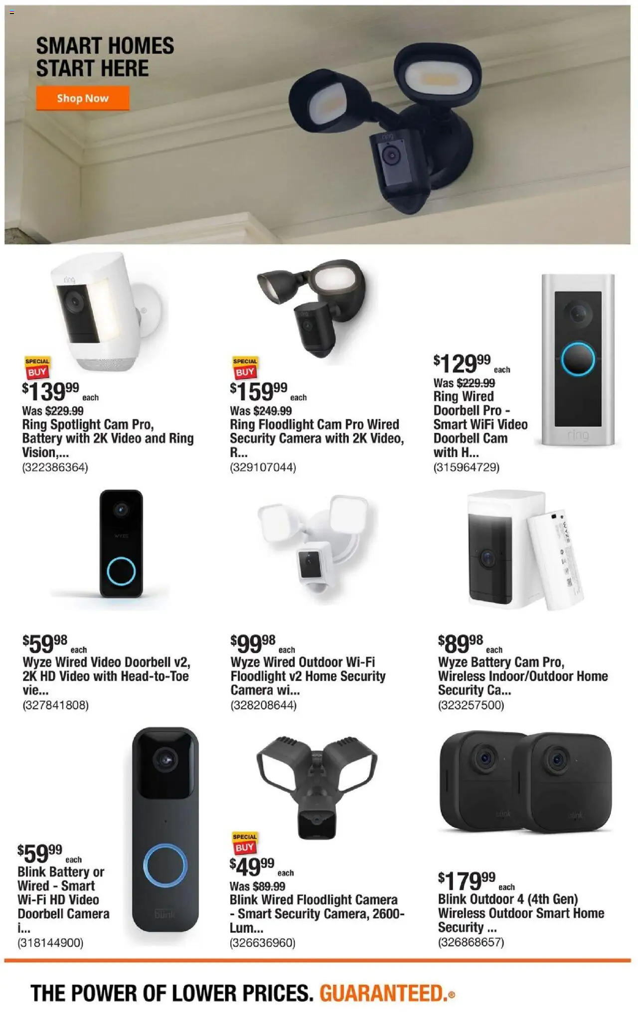 Home Depot Weekly Ad - FL - valid from 02.10.2025 | Page: 5 | Products: Battery, Ring, Video, Camera