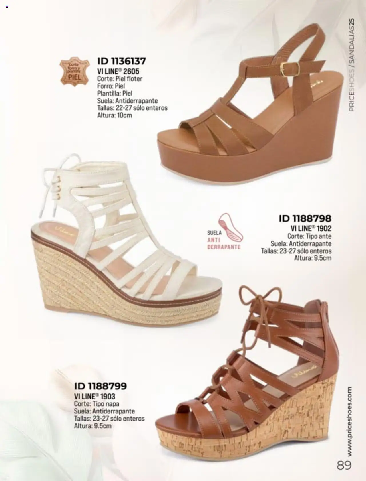 Nuevas ofertas de Price Shoes válidas en toda la República Mexicana desde el 27.01.2025. ¡Encuentra las mejores ofertas en Price Shoes catálogo Sandalias! | Página: 89
