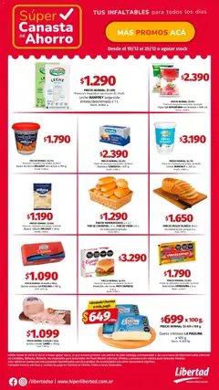 Vista previa Hipermercado Libertad - CANASTA SEM 51 CENTRO válido desde el 19.12.2025 | Página: 4