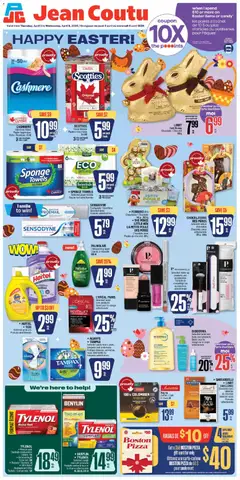 Preview of Jean Coutu weekly flyer from shop Jean Coutu valid from 02.04.2026
