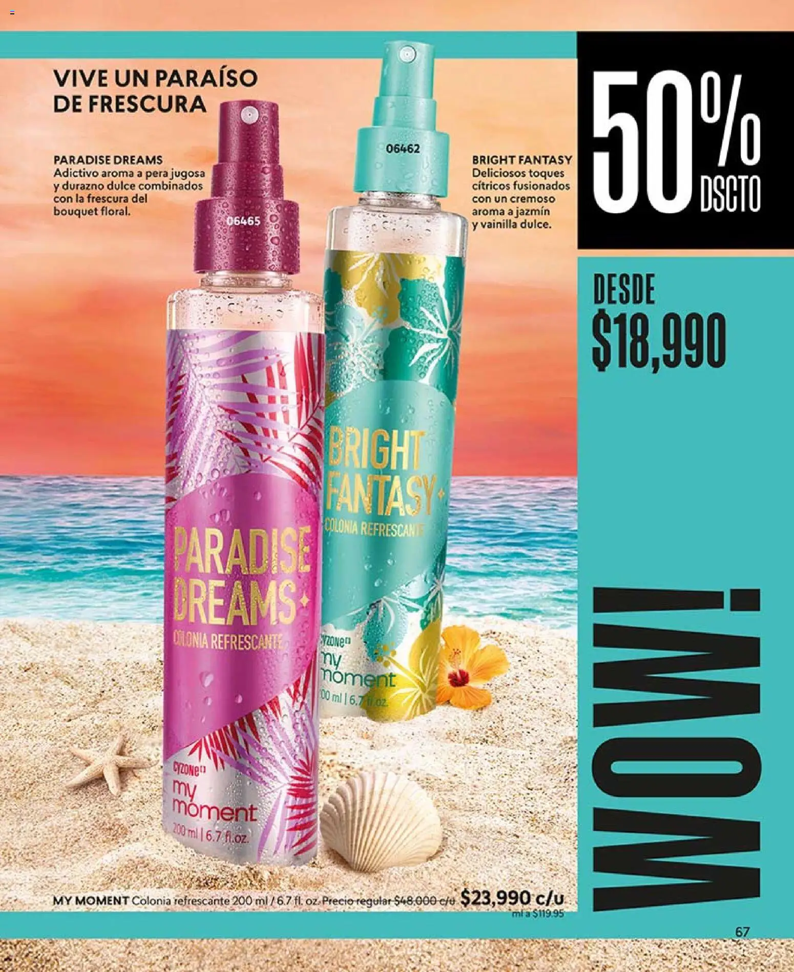 CyZone revista - valida desde el 03.04.2026 | Página: 67 | Productos: Durazno, Pera