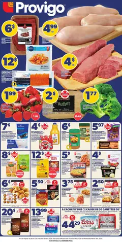 Preview of Provigo weekly flyer / circulaire from shop Provigo valid from 12.03.2026