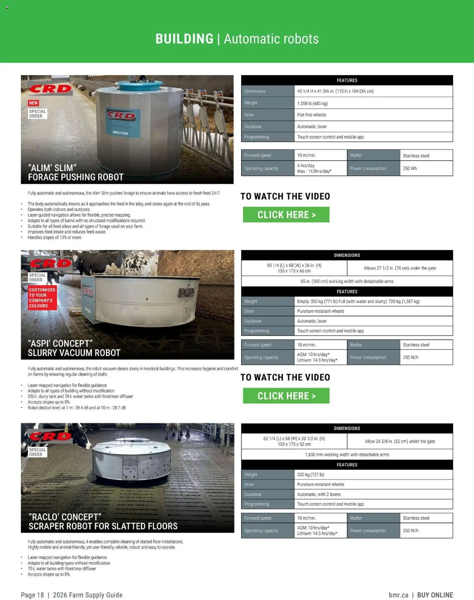 BMR flyer valid from 09.01.2026 | Page: 18 | Products: Watch, Video, Robot, Navigation