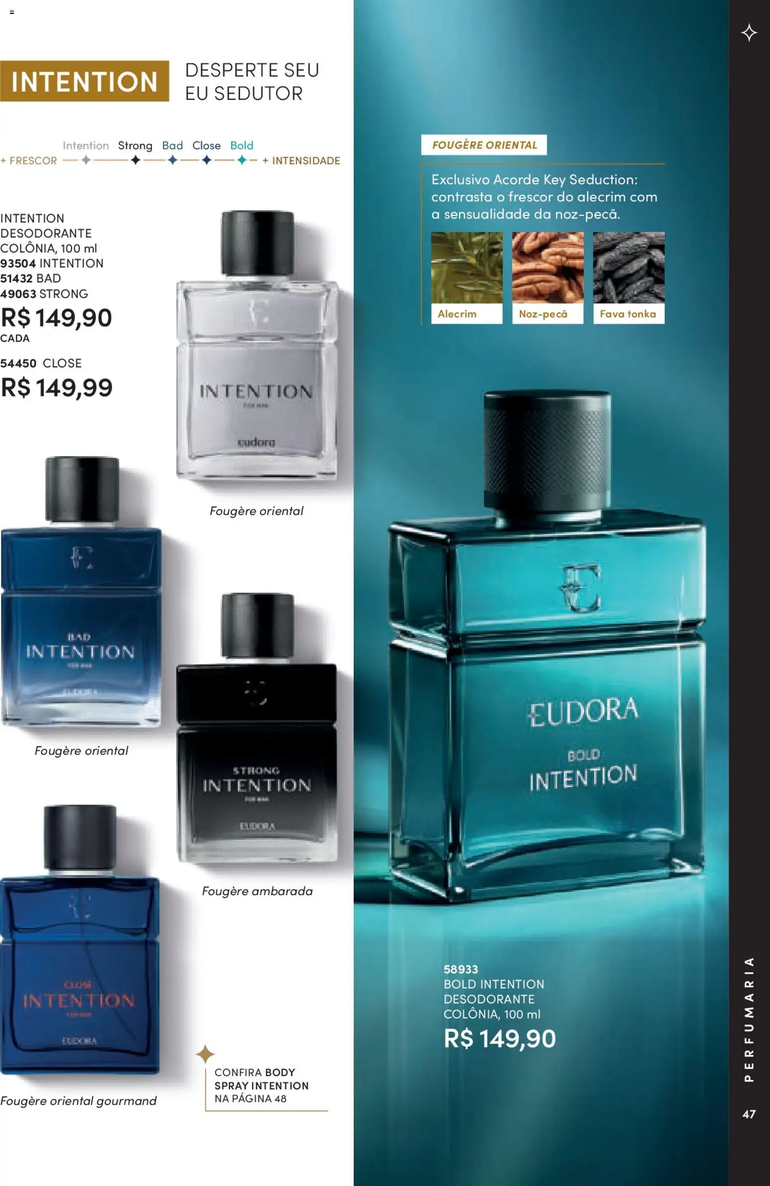 Eudora Folheto - válido de 10.11.2025 | Página: 47 | Produtos: Desodorante, Body