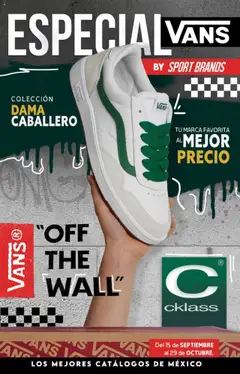 Vista previa de Cklass - Catálogo Vans, nuevo folleto de la tienda, válido en México a partir del 15.09.2025