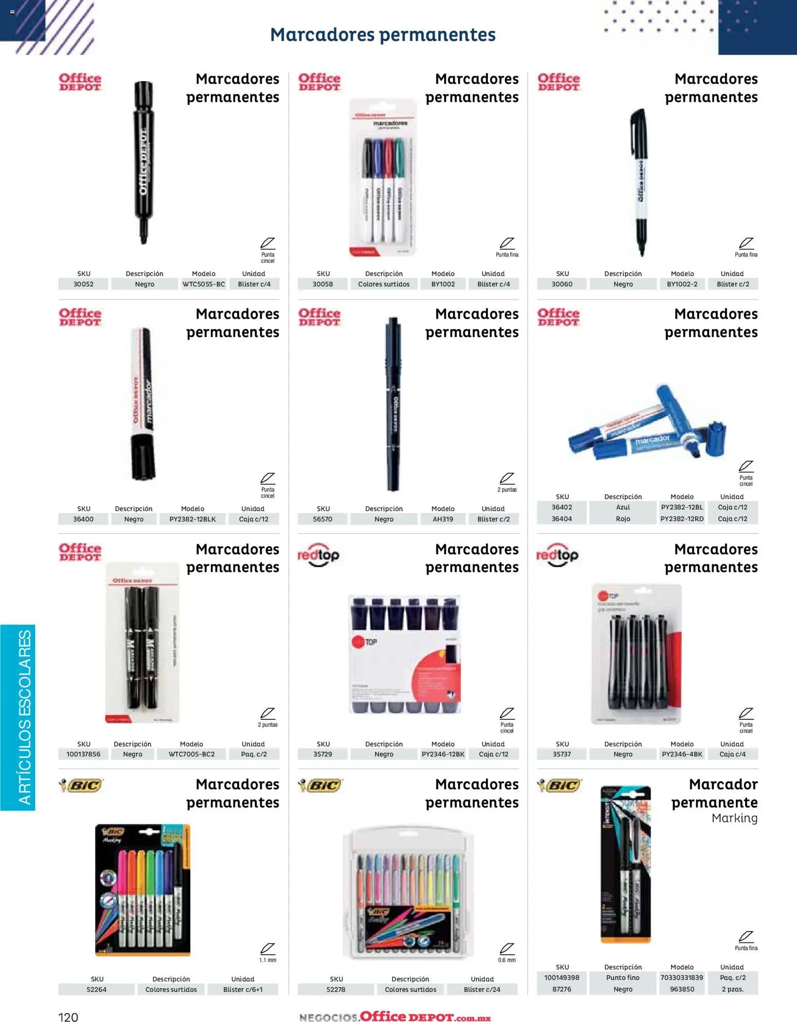 Nuevas ofertas de Office Depot válidas en toda la República Mexicana desde el 12.01.2026. ¡Encuentra las mejores ofertas en Office Depot catálogo 2026! | Página: 122 | Productos: Caja