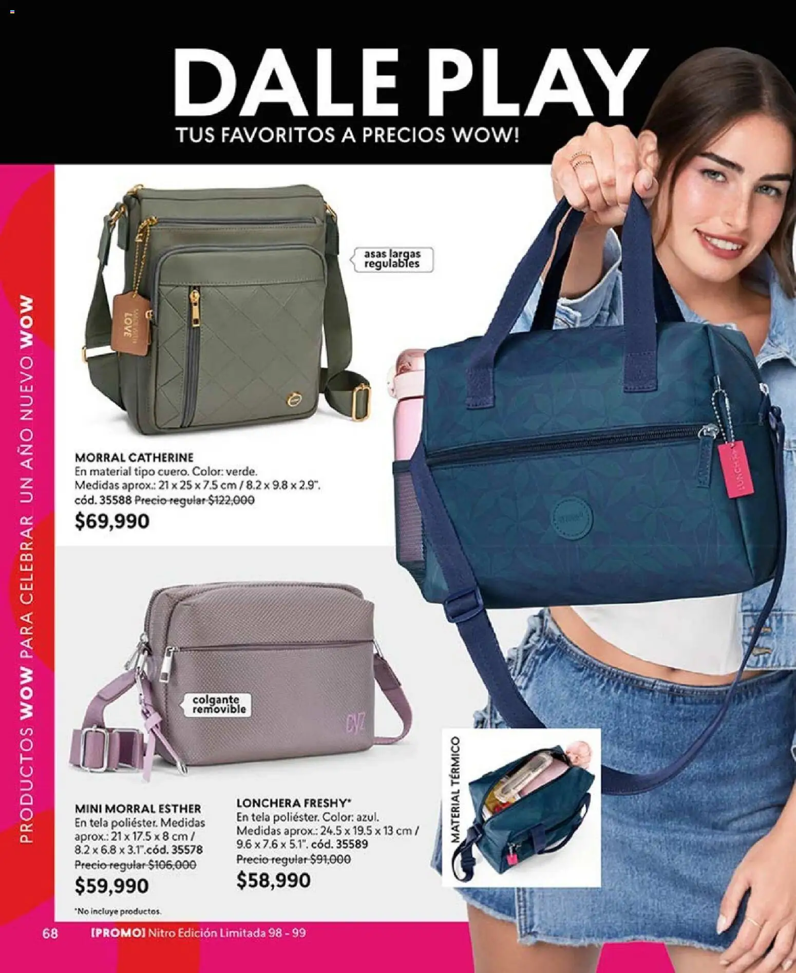 CyZone revista - valida desde el 01.01.2026 | Página: 68 | Productos: Lonchera, Morral