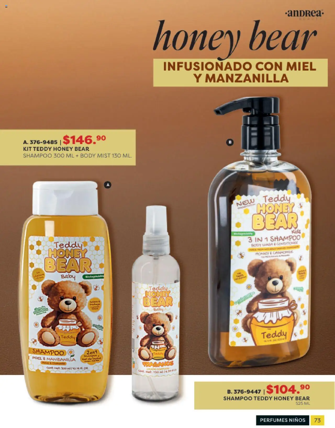 Nuevas ofertas de Andrea válidas en toda la República Mexicana desde el 03.10.2025. ¡Encuentra las mejores ofertas en Andrea - Catálogo Beauty - 20% en todo el catálogo! | Página: 73 | Productos: Body
