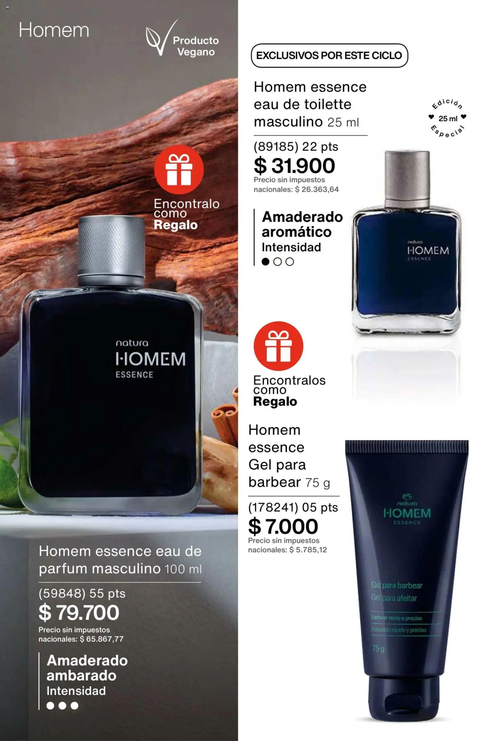Catálogo Natura Ciclo 1/2026 │ válido desde el 06.01.2026 | Página: 77 | Productos: Eau de toilette