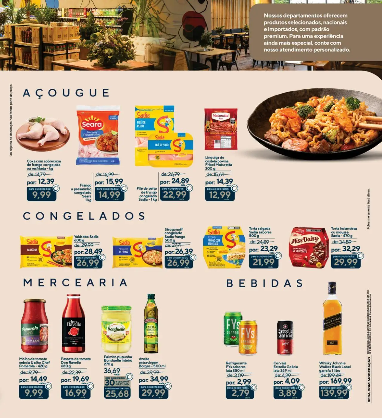 Coop Folheto - válido de 14.10.2025 | Página: 3 | Produtos: Mousse, Pupunha, Linguiça, Azeite
