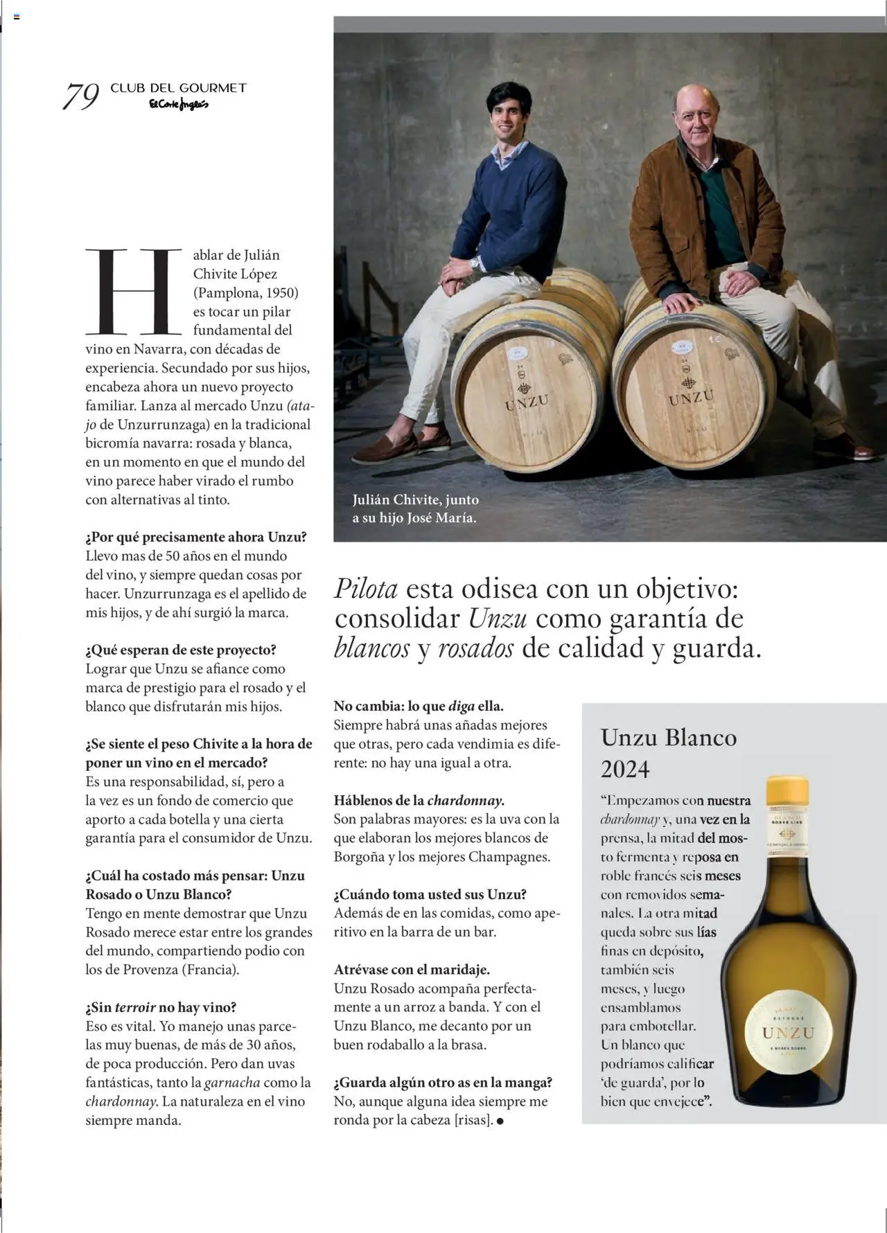 Nuevas ofertas de El Corte Inglés válidas en toda la República Mexicana desde el 29.09.2025. ¡Encuentra las mejores ofertas en El Corte Inglés - Catálogo Gourmet Magazine Otoño! | Página: 79 | Productos: Uva, Barra, Botella, Vino