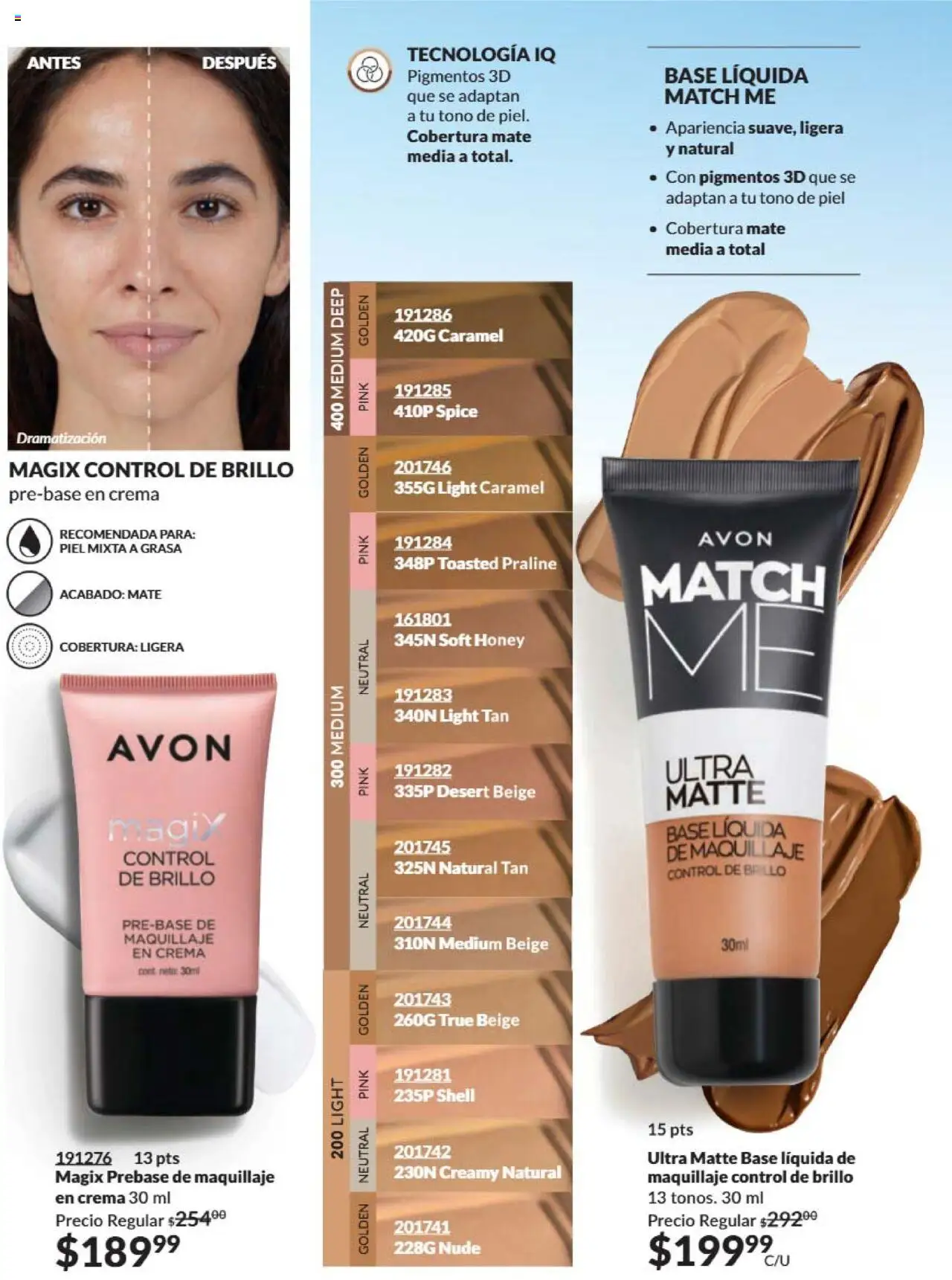 Nuevas ofertas de AVON válidas en toda la República Mexicana desde el 09.10.2025. ¡Encuentra las mejores ofertas en AVON - Campaña 16 2025! | Página: 26 | Productos: Crema, Brillo, Mate, Maquillaje