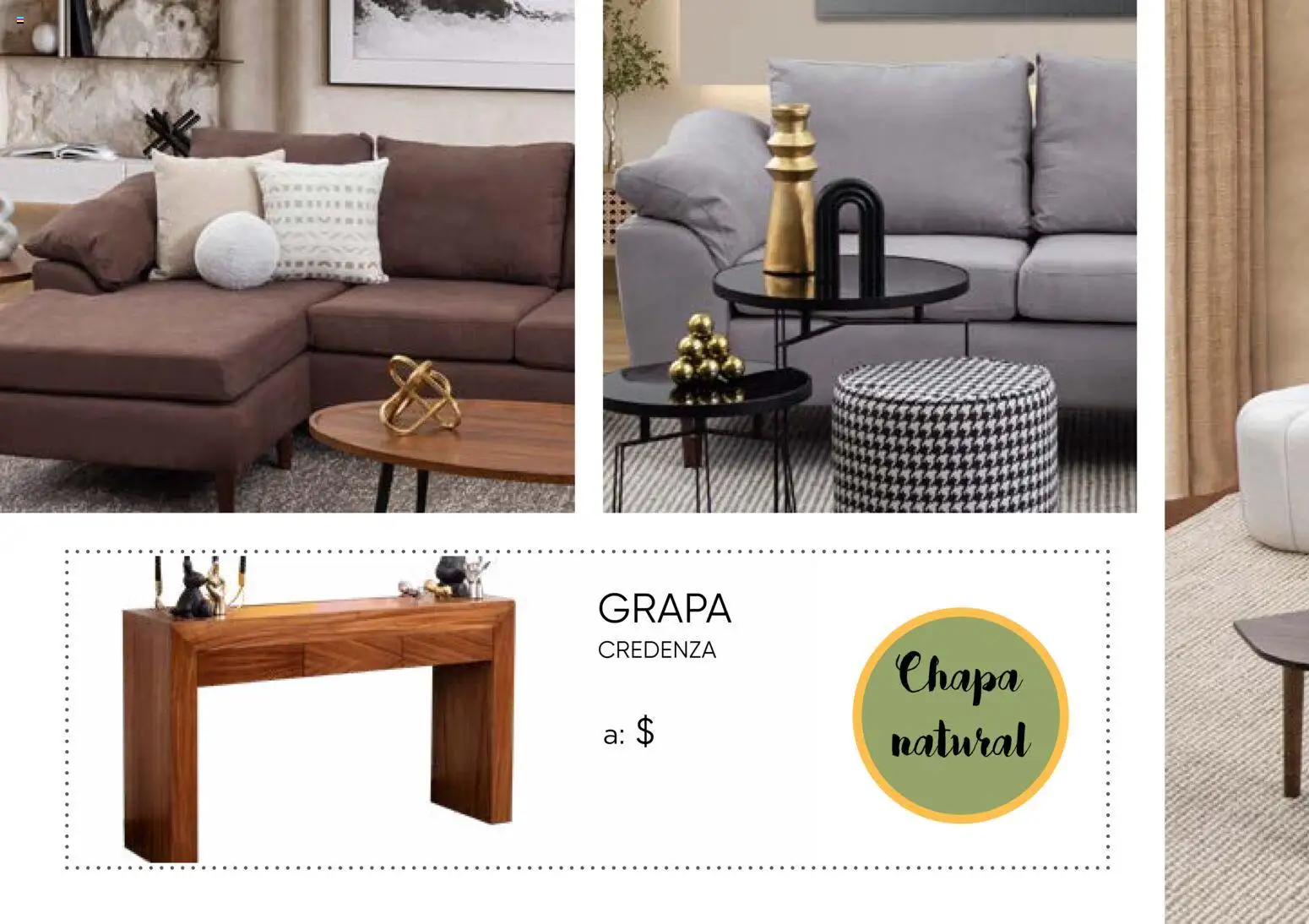 Nuevas ofertas de Muebles Dico válidas en toda la República Mexicana desde el 05.01.2026. ¡Encuentra las mejores ofertas en Muebles Dico catálogo Dico Life ! | Página: 74 | Productos: Grapa, Chapa