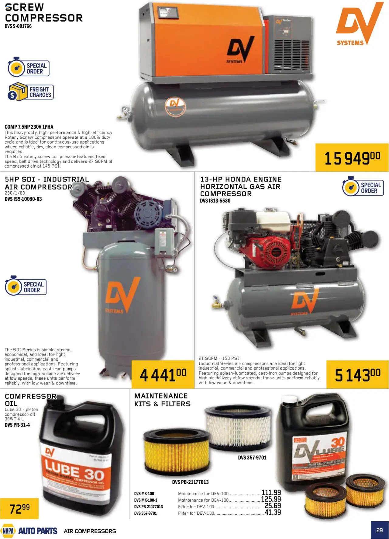 NAPA Auto Parts flyer valid from 01.10.2025 | Page: 29