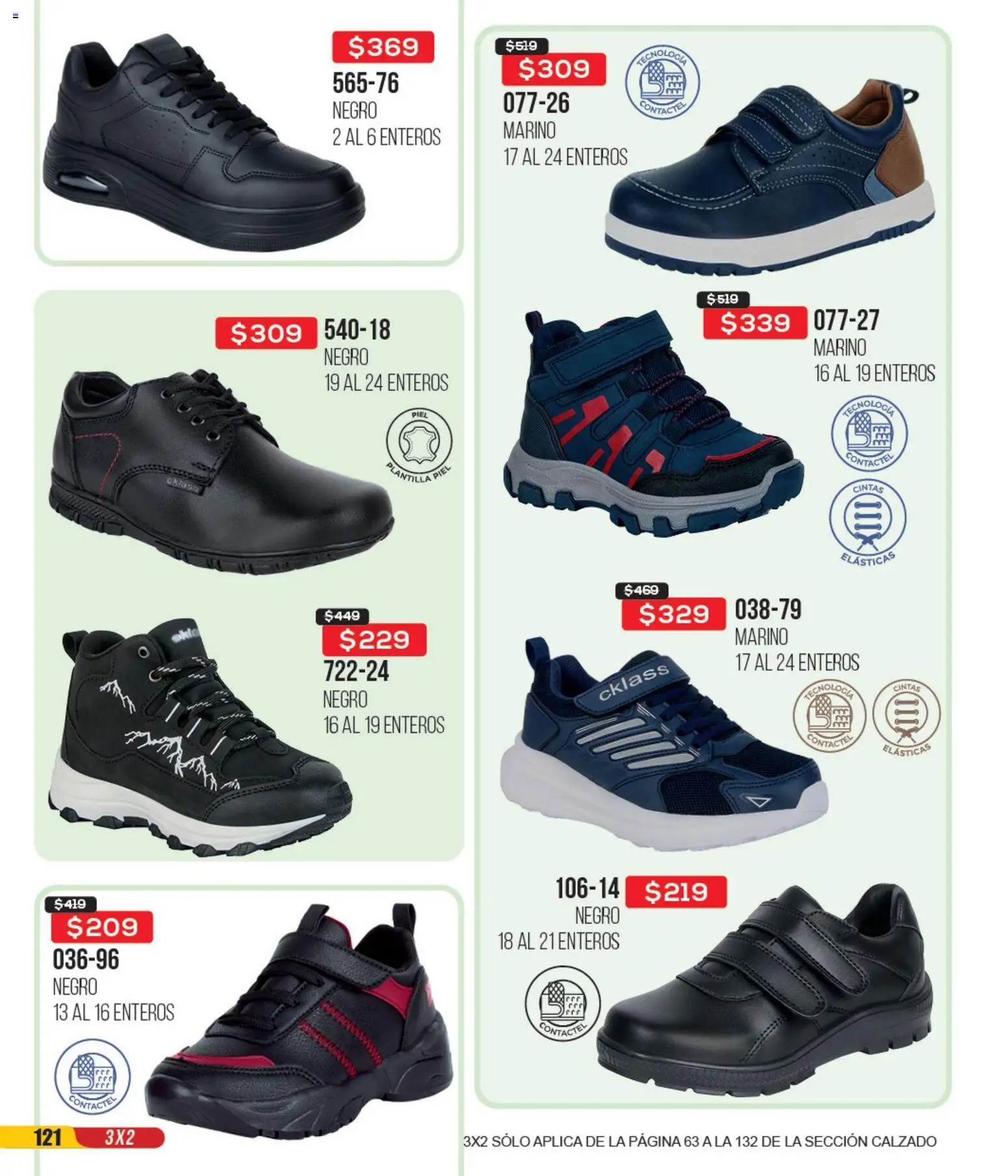 Nuevas ofertas de Cklass válidas en toda la República Mexicana desde el 14.04.2026. ¡Encuentra las mejores ofertas en Cklass catálogo 3X2 Digital Ropa! | Página: 218