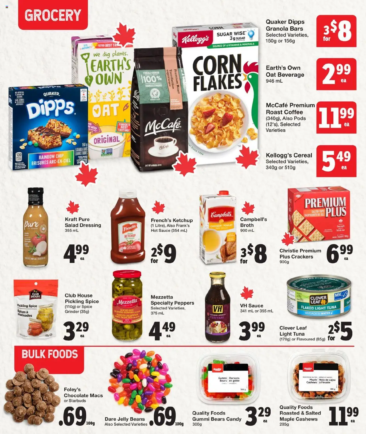 Quality Foods flyer valid from 24.07.2025 | Page: 10 | Products: Ketchup, Grinder, Coffee, Chocolate