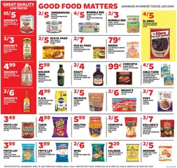 Preview of Sedano's weekly ads valid from 29.04.2026 | Page: 6 | Products: Cheese, Pasta, Chips, Sugar