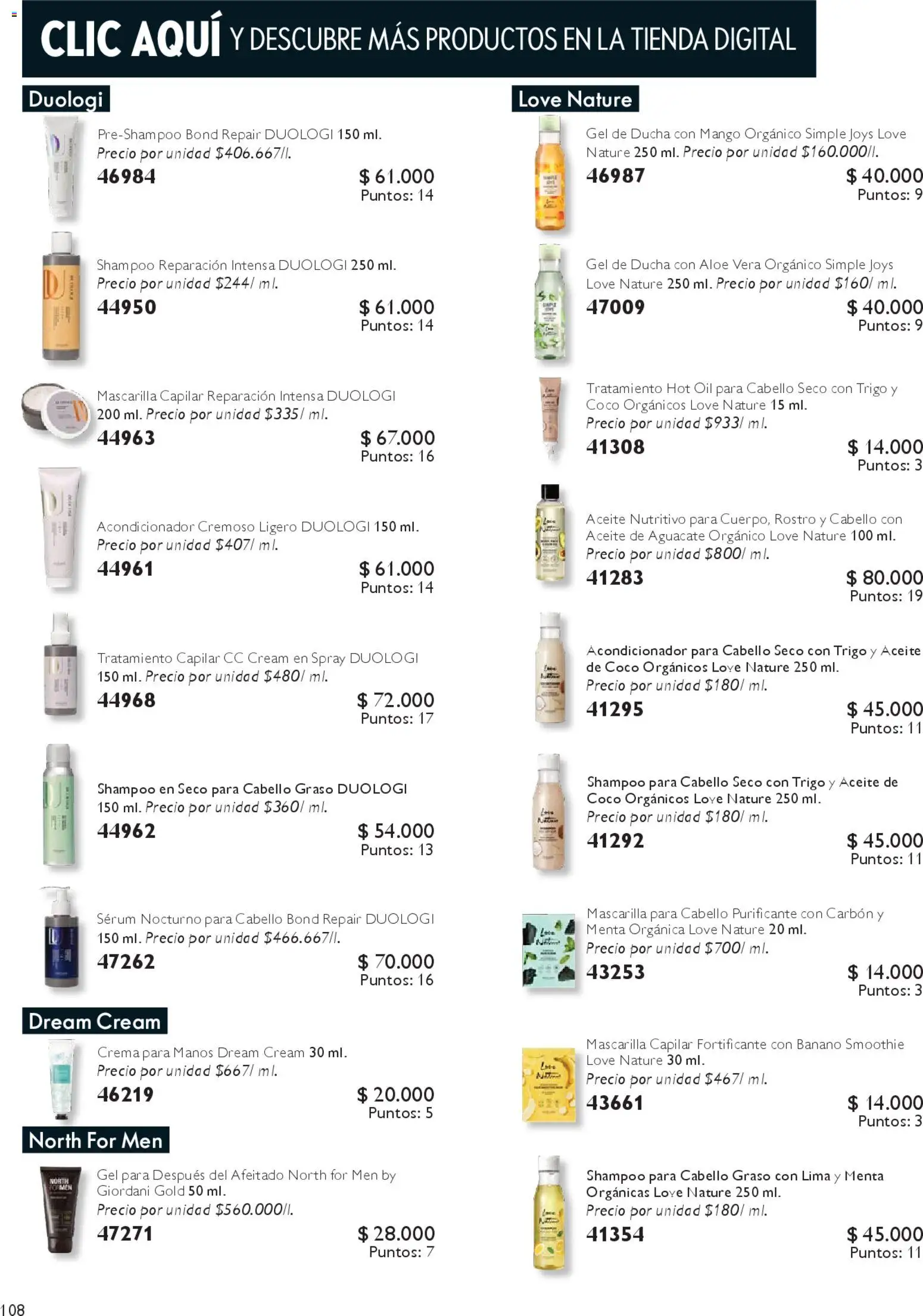 Oriflame revista - valida desde el 07.03.2026 | Página: 116 | Productos: Crema, Serum, Mango, Gel de ducha