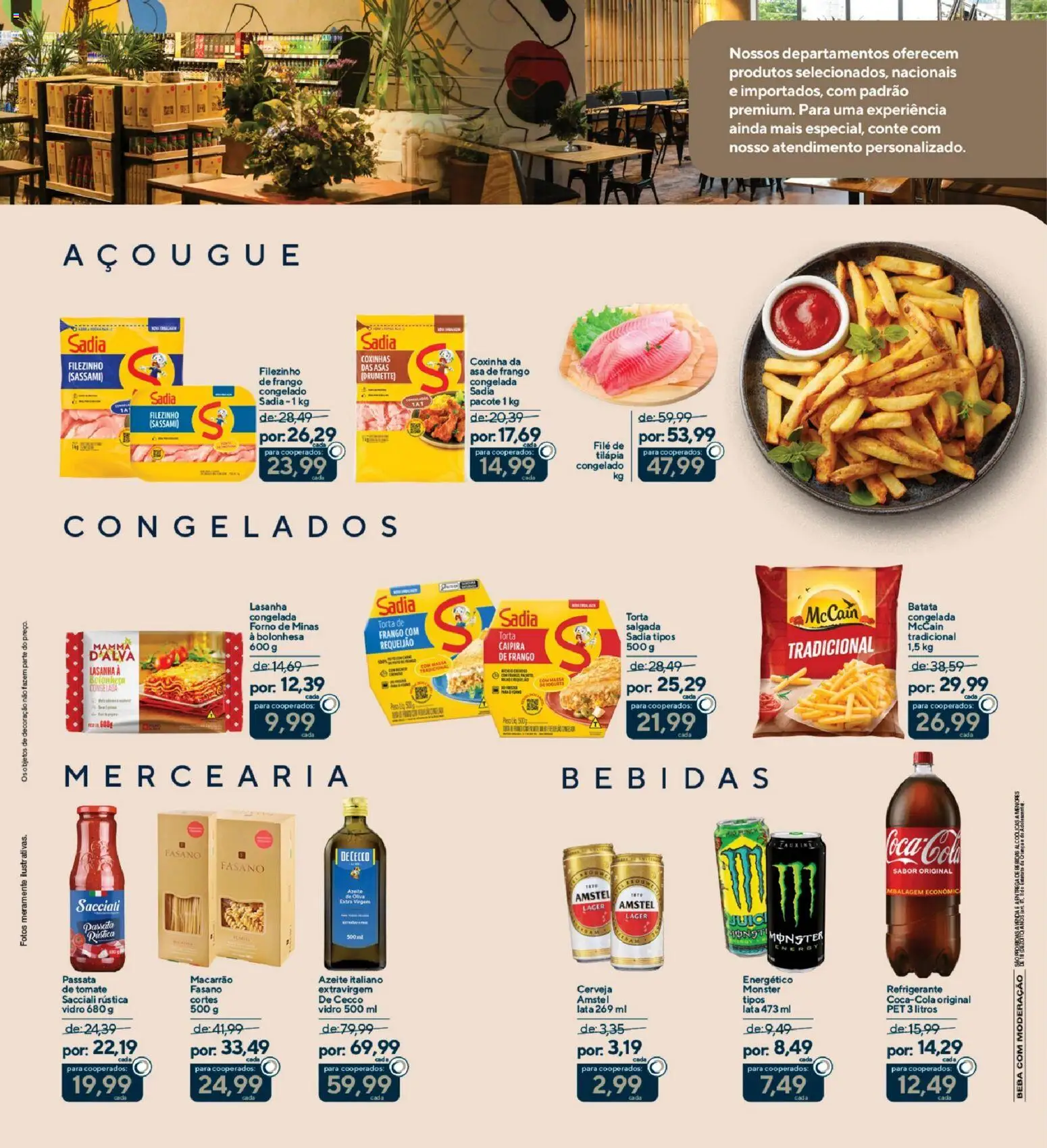 Coop Folheto - válido de 20.01.2026 | Página: 3 | Produtos: Energético, Cerveja, Macarrão, Lasanha
