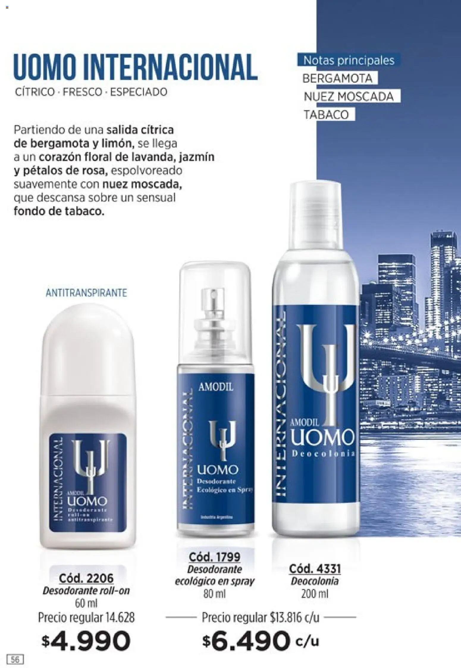 Catálogo Amodil Campaña 5 │ válido desde el 01.03.2026 | Página: 56 | Productos: Sobre, Desodorante, Antitranspirante, Nuez