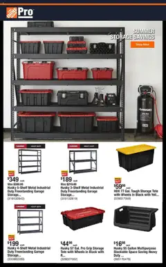 Preview of Home Depot weekly ads valid from 11.08.2025