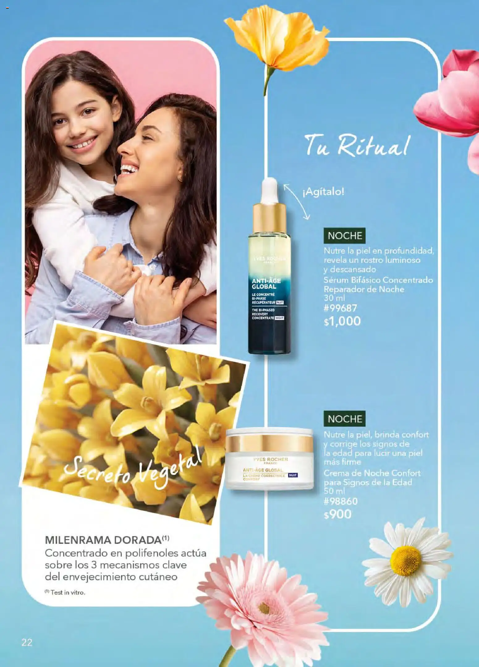 Nuevas ofertas de Yves Rocher válidas en toda la República Mexicana desde el 21.04.2026. ¡Encuentra las mejores ofertas en Yves Rocher campaña 6 2026! | Página: 22 | Productos: Serum, Crema, Sobre