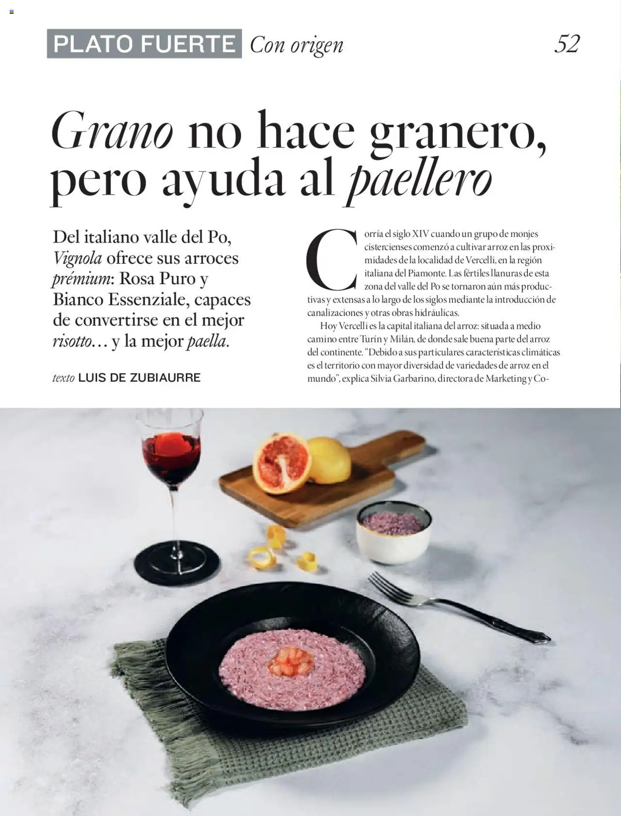 Nuevas ofertas de El Corte Inglés válidas en toda la República Mexicana desde el 27.06.2025. ¡Encuentra las mejores ofertas en El Corte Inglés Gourmet Magazin! | Página: 52 | Productos: Arroz