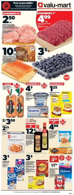 Preview of Valu Mart weekly flyer from shop Valu Mart valid from 06.11.2025