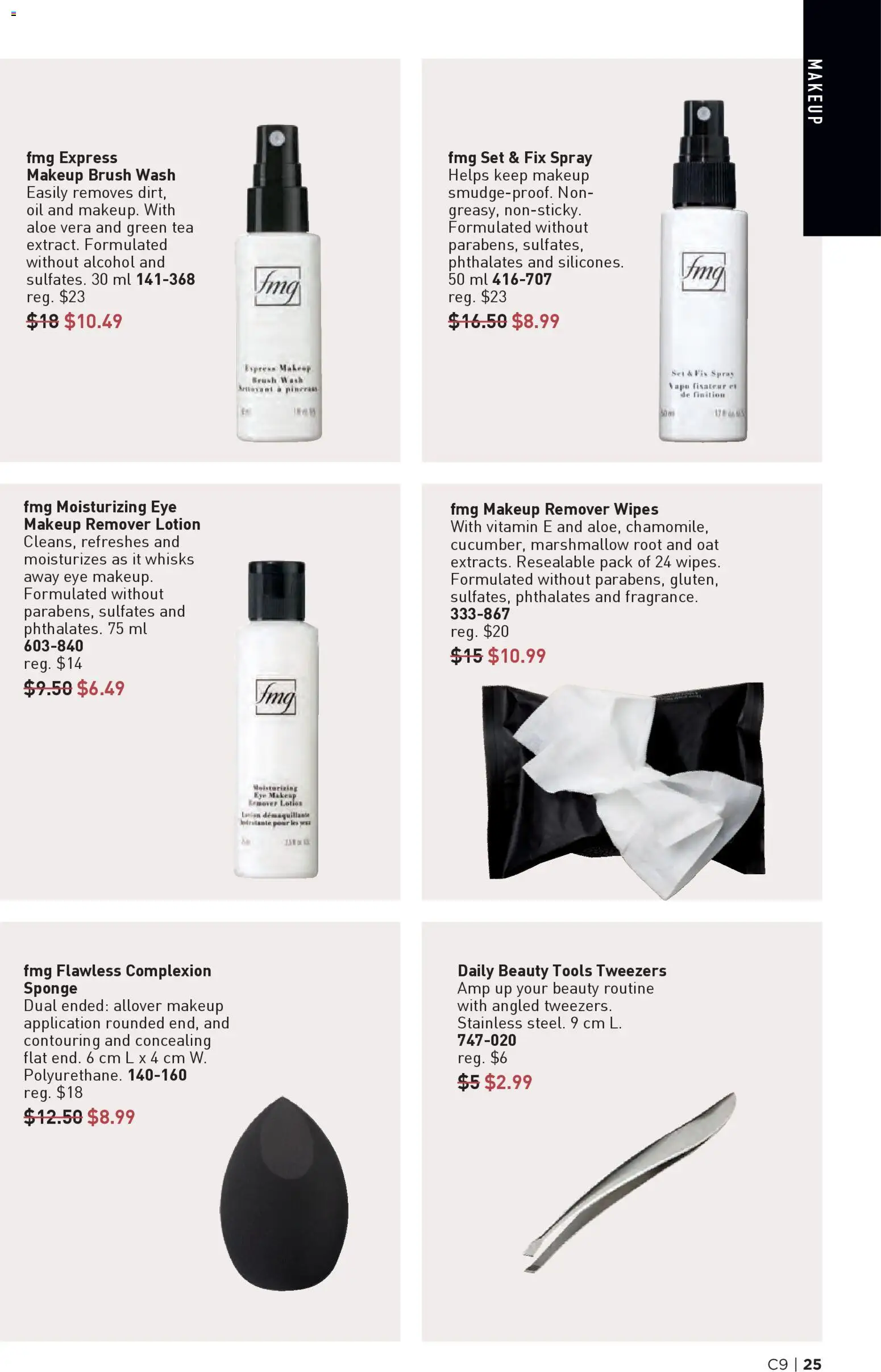 Avon flyer valid from 23.04.2026 | Page: 25 | Products: Brush, Sponge, Makeup remover, Oil