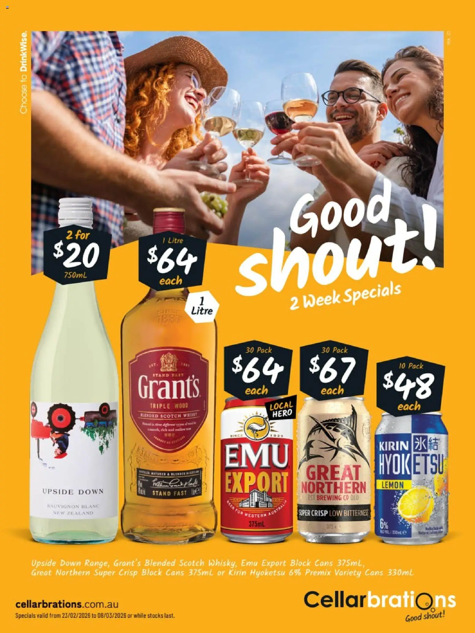 Cellarbrations catalogue - valid from 23.02.2026 | Page: 1 | Products: Wood, Lemon, Scotch