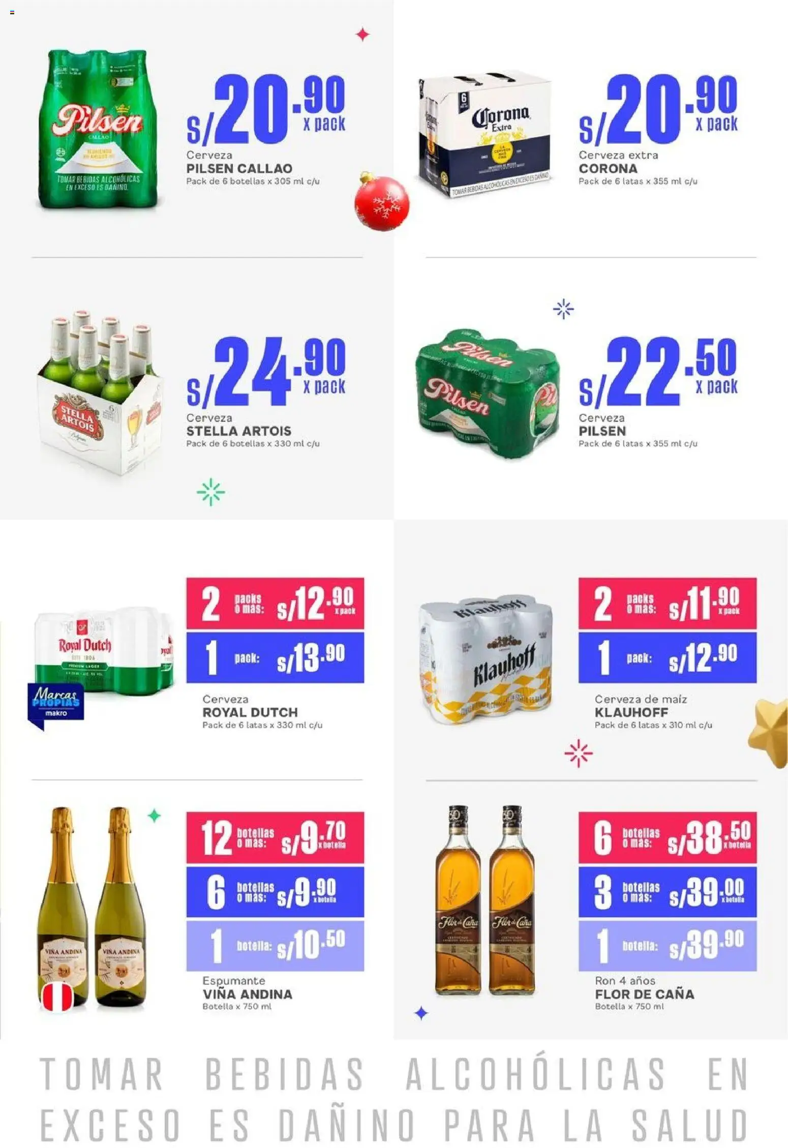 Catálogo Makro válido desde 01.12.2025 | Página: 17 | Productos: Cerveza
